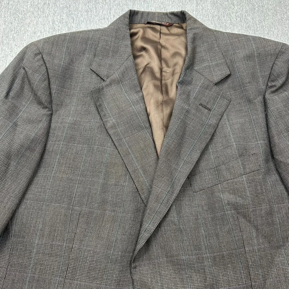 Polo University Club Ralph Lauren Glen Check Blazer Mens 42? Sport Coat‎